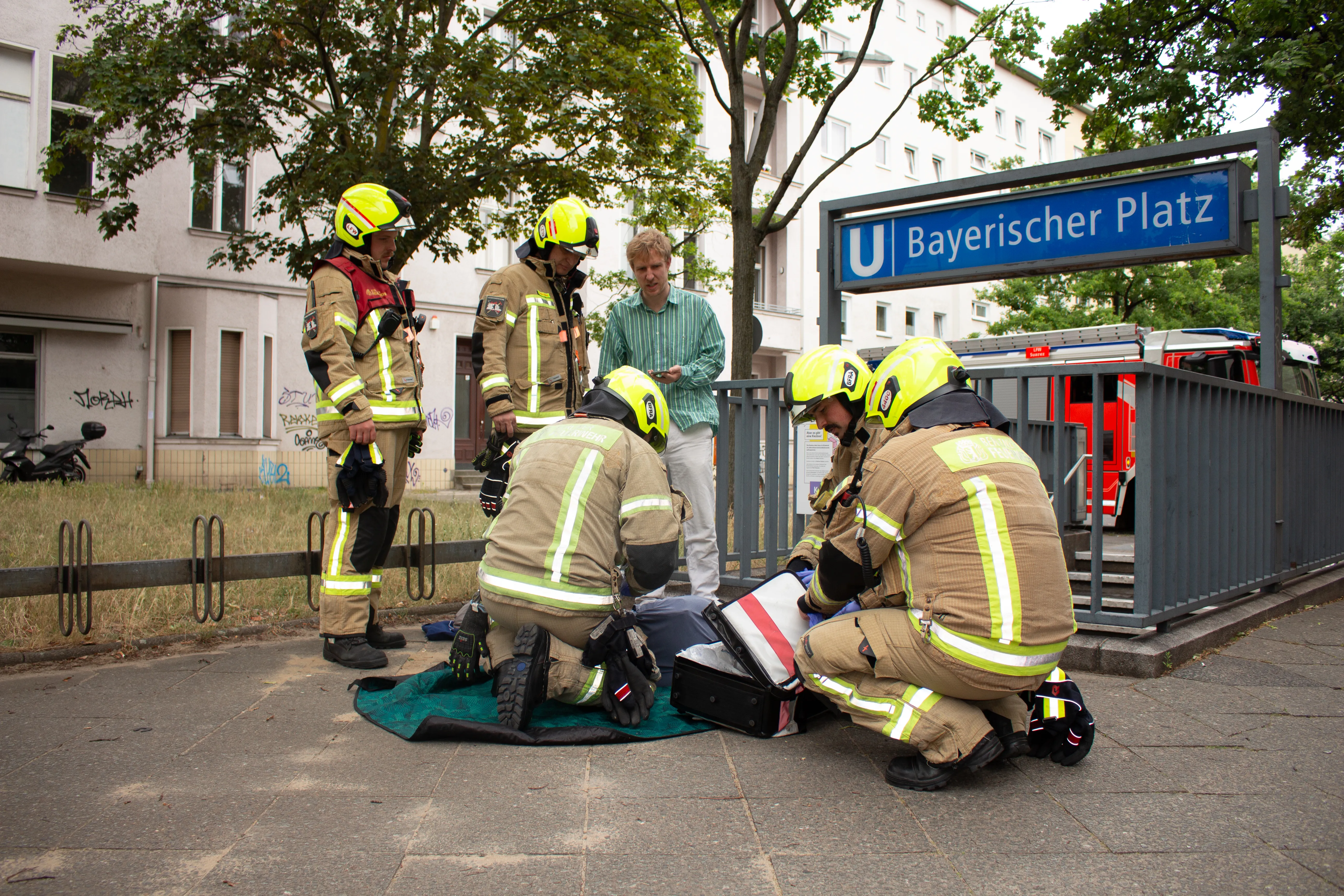 Feuerwehr im Noteinsatz
