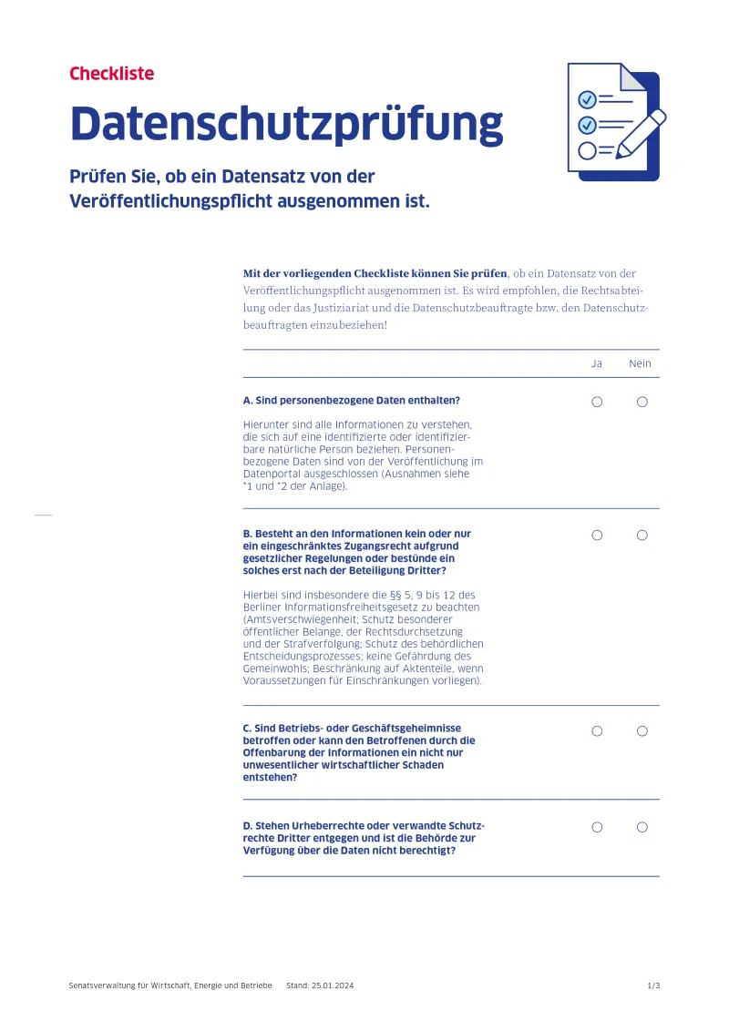 Open Data Informationsstelle Berlin