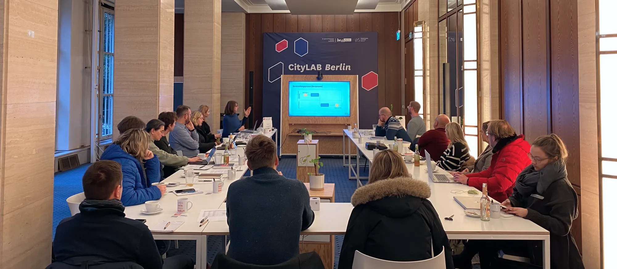 Arbeitssitzung der AG Open Data im CityLAB Berlin